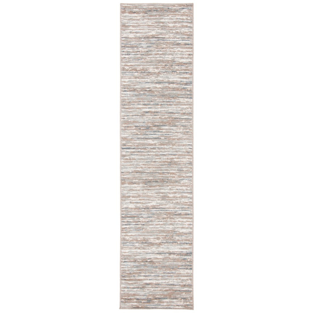 SAFAVIEH Pyramid Collection PYR233F Grey / Ivory Rug Image 1