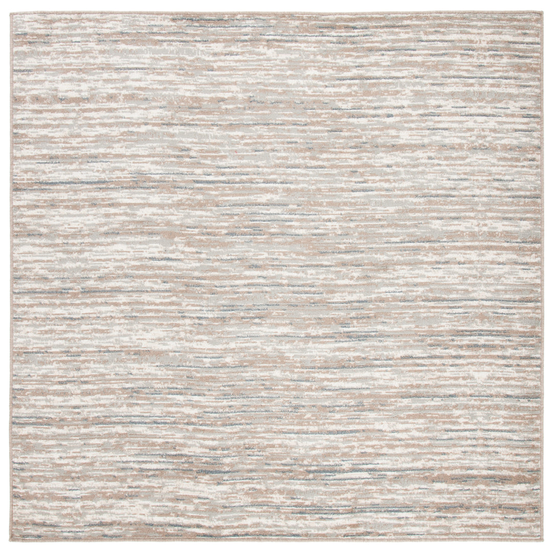 SAFAVIEH Pyramid Collection PYR233F Grey / Ivory Rug Image 6