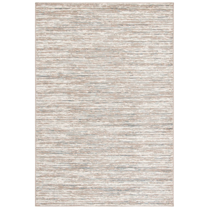 SAFAVIEH Pyramid Collection PYR233F Grey / Ivory Rug Image 1