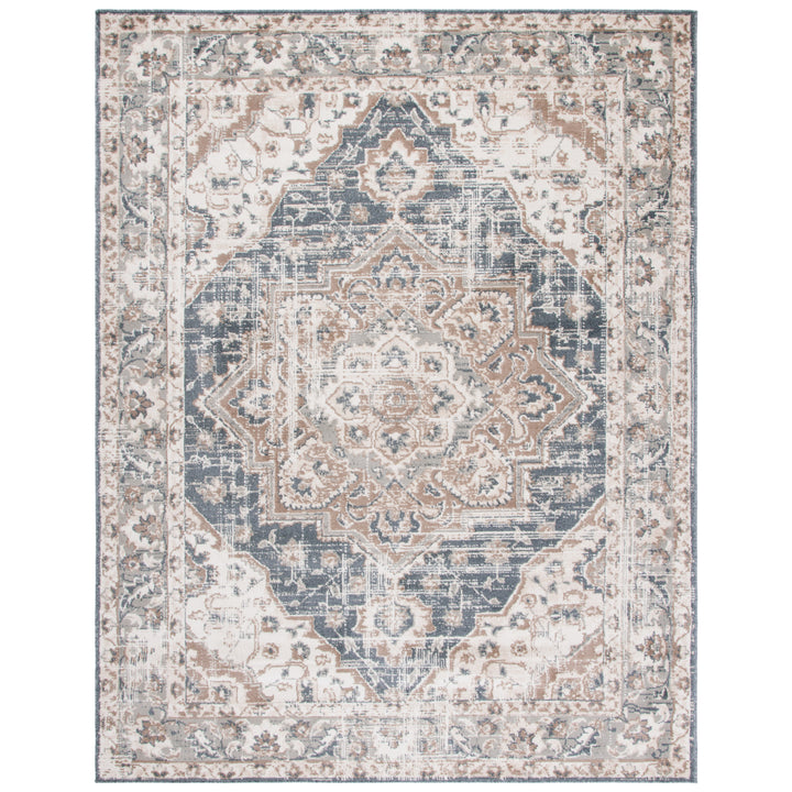 SAFAVIEH Pyramid Collection PYR268B Ivory / Beige Rug Image 1