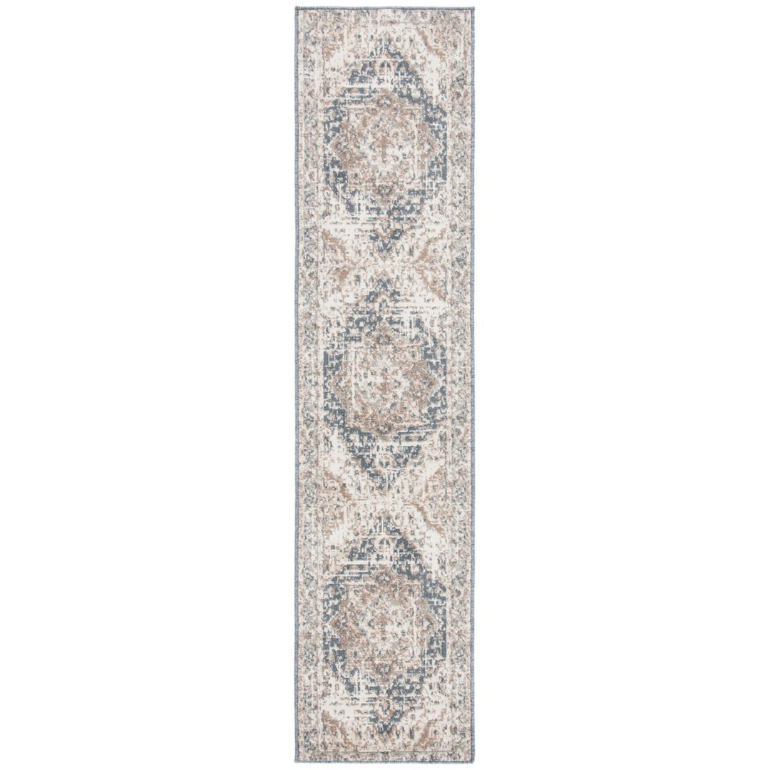 SAFAVIEH Pyramid Collection PYR268B Ivory / Beige Rug Image 5