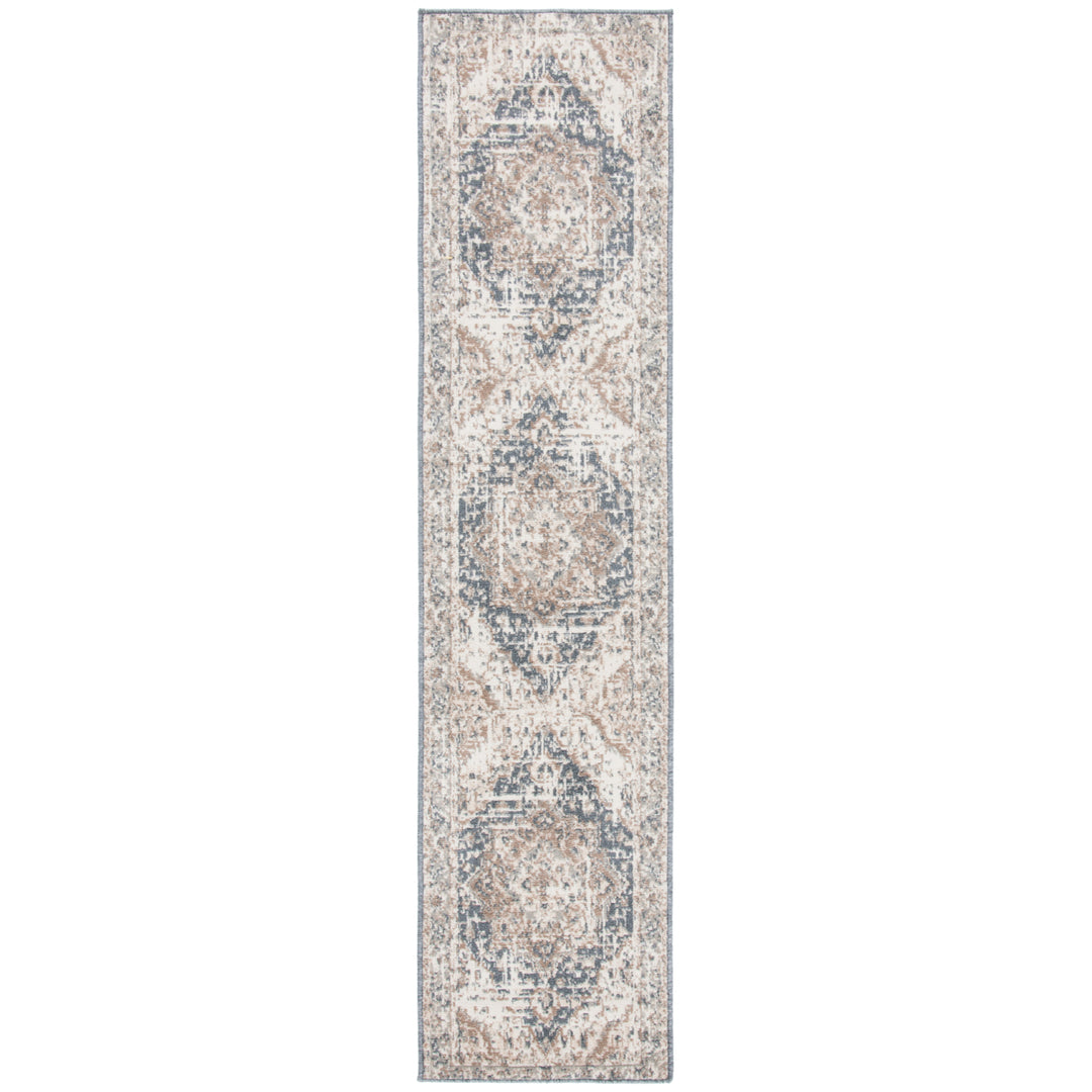 SAFAVIEH Pyramid Collection PYR268B Ivory / Beige Rug Image 1