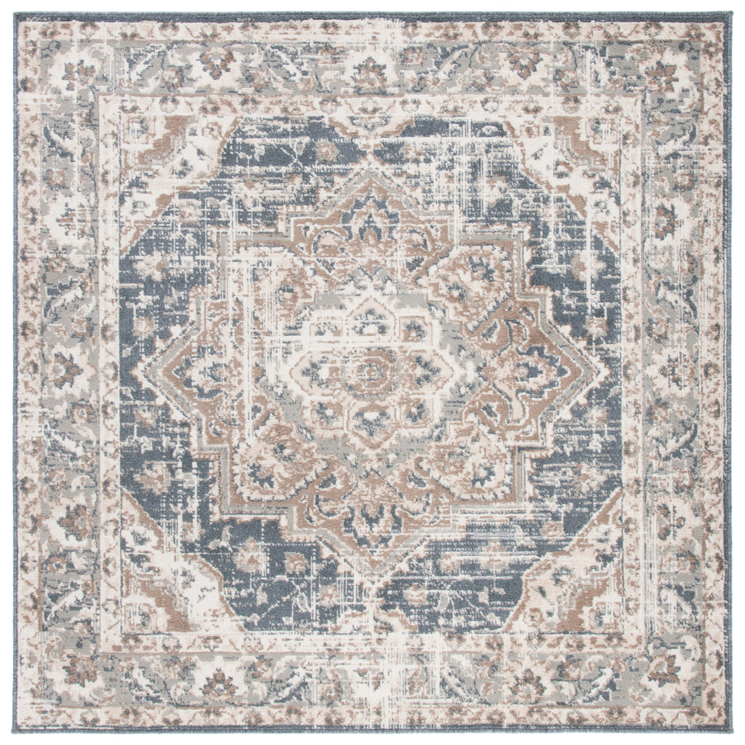 SAFAVIEH Pyramid Collection PYR268B Ivory / Beige Rug Image 6