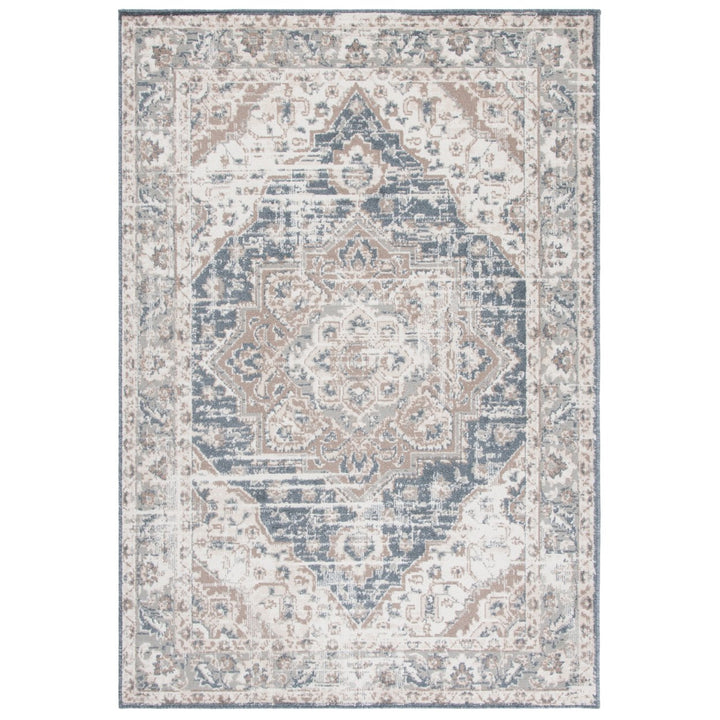 SAFAVIEH Pyramid Collection PYR268B Ivory / Beige Rug Image 1