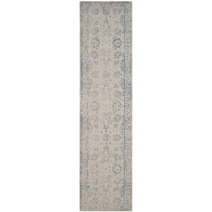 SAFAVIEH Patina Collection PTN316A Grey / Blue Rug Image 3