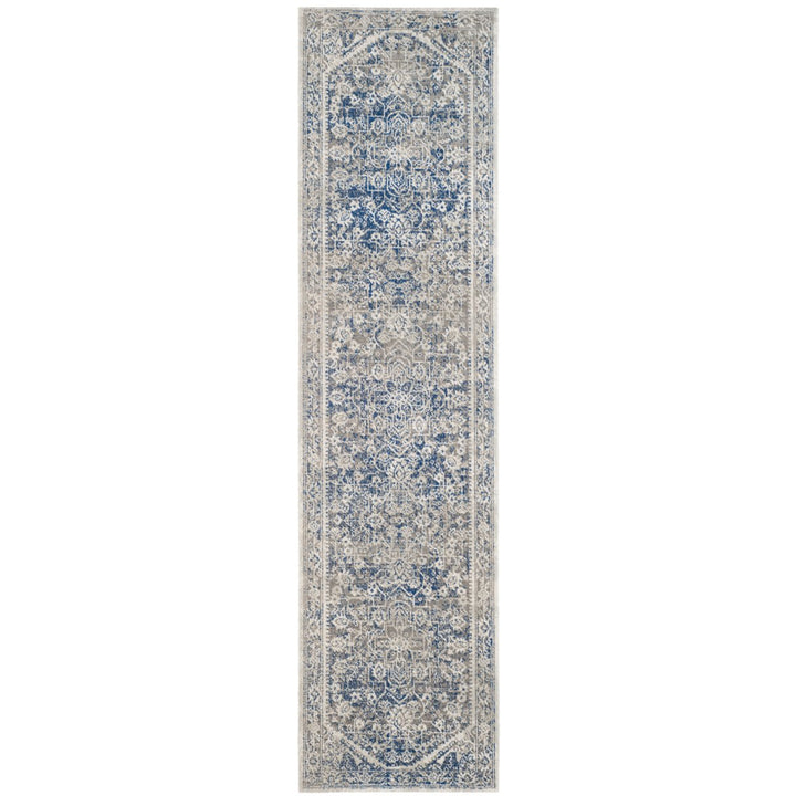 SAFAVIEH Patina Collection PTN318A Grey / Blue Rug Image 3