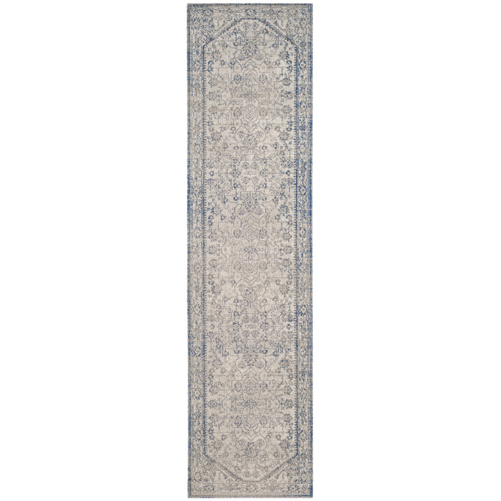 SAFAVIEH Patina PTN318C Light Grey / Blue Rug Image 3