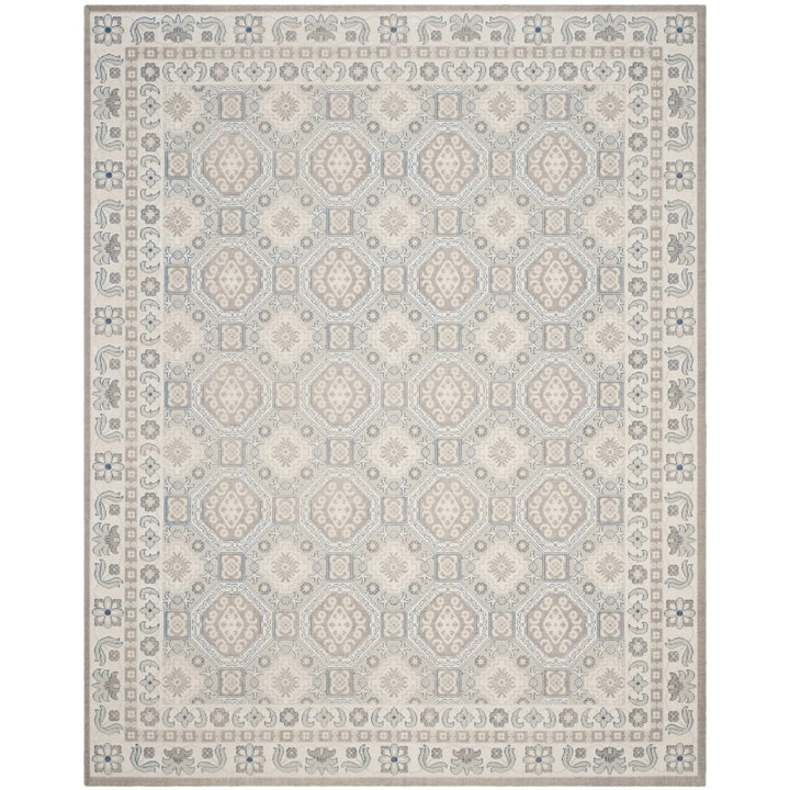 SAFAVIEH Patina PTN320C Light Grey / Ivory Rug Image 1