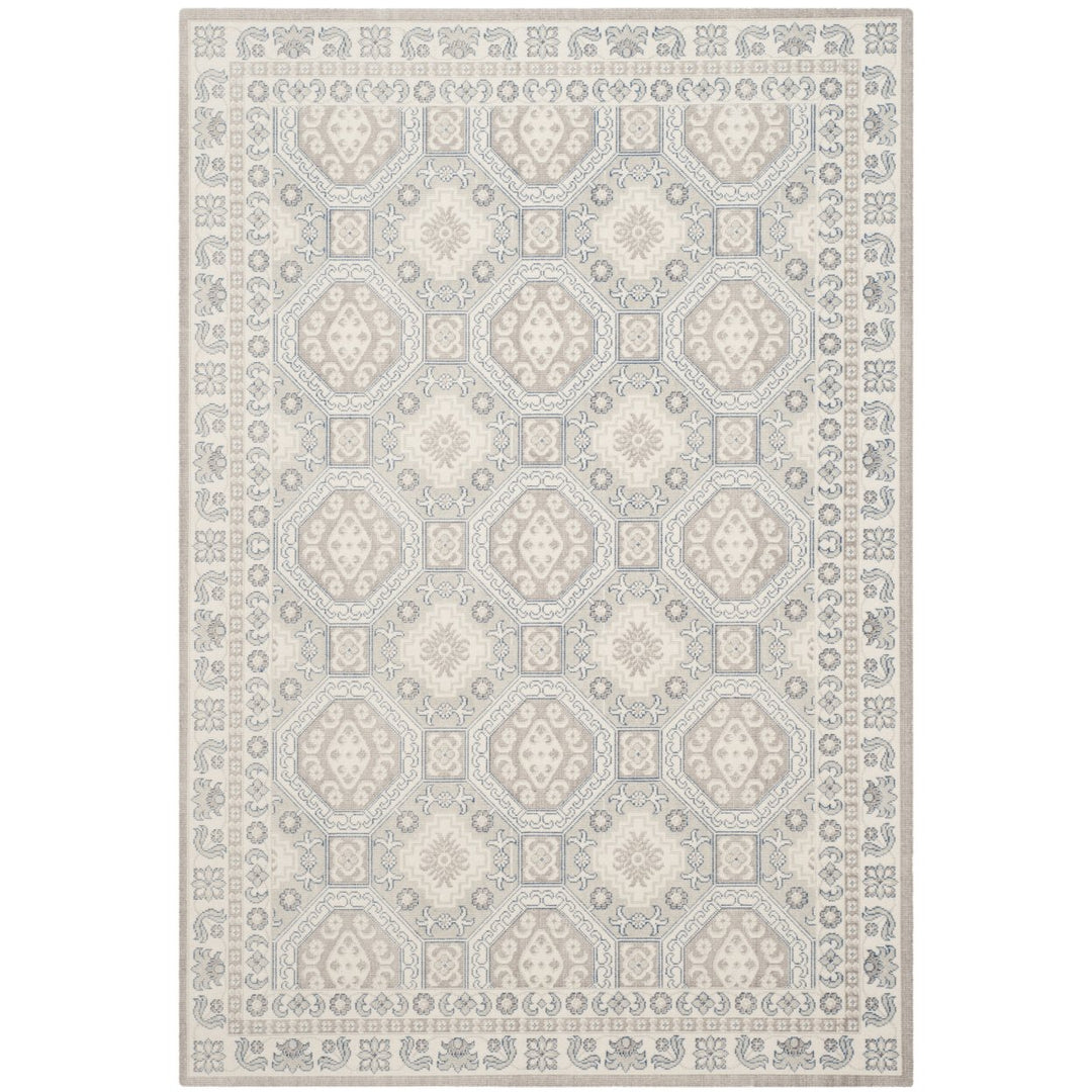 SAFAVIEH Patina PTN320C Light Grey / Ivory Rug Image 1