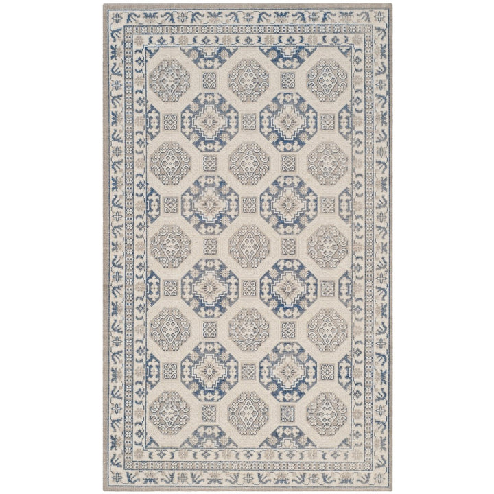 SAFAVIEH Patina Collection PTN320D Blue / Ivory Rug Image 1