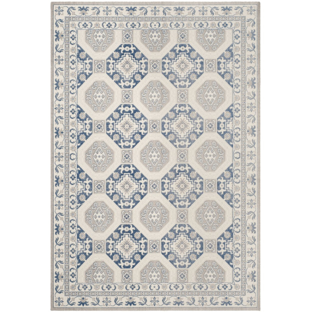 SAFAVIEH Patina Collection PTN320D Blue / Ivory Rug Image 1