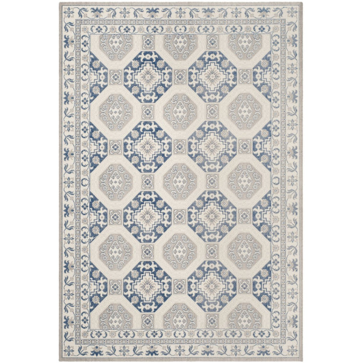 SAFAVIEH Patina Collection PTN320D Blue / Ivory Rug Image 1