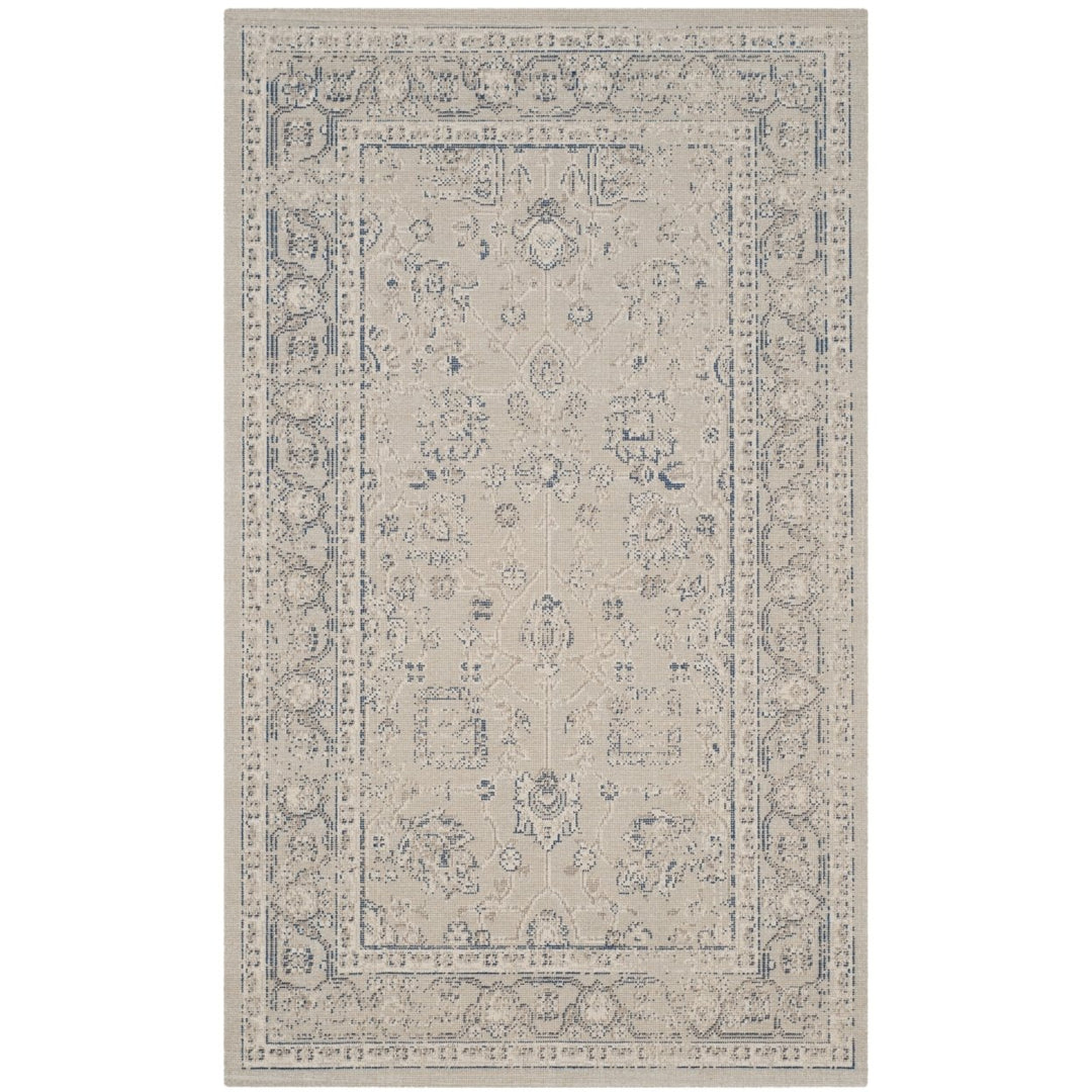 SAFAVIEH Patina Collection PTN326G Grey / Grey Rug Image 1