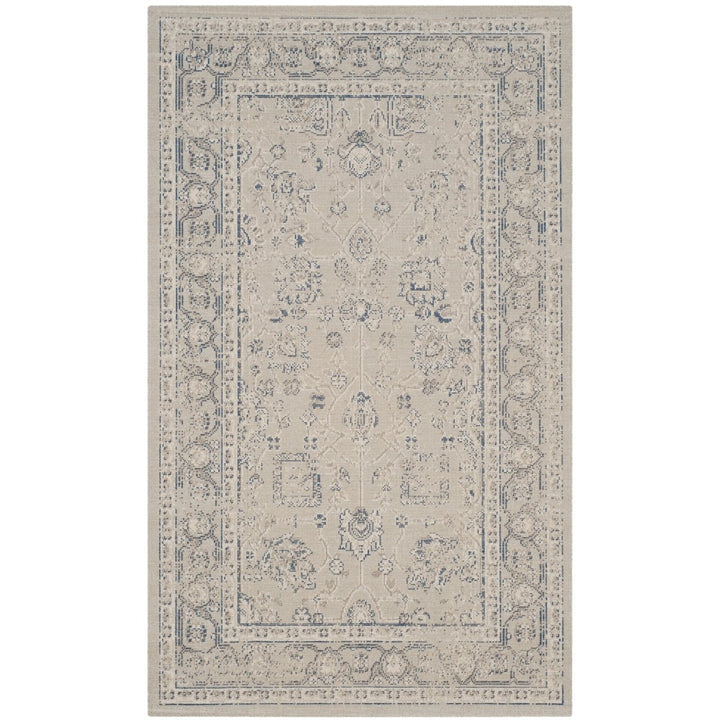 SAFAVIEH Patina Collection PTN326G Grey / Grey Rug Image 1