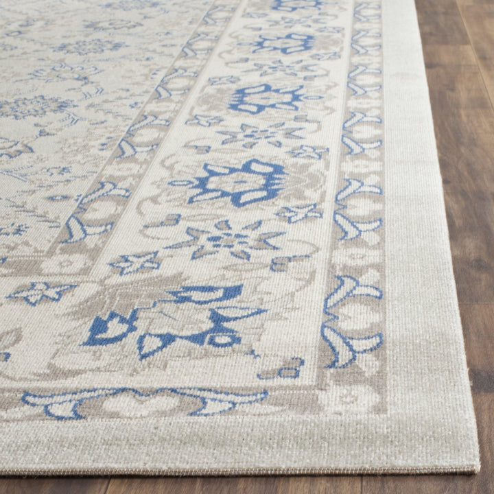 SAFAVIEH Patina PTN328L Light Blue / Ivory Rug Image 5