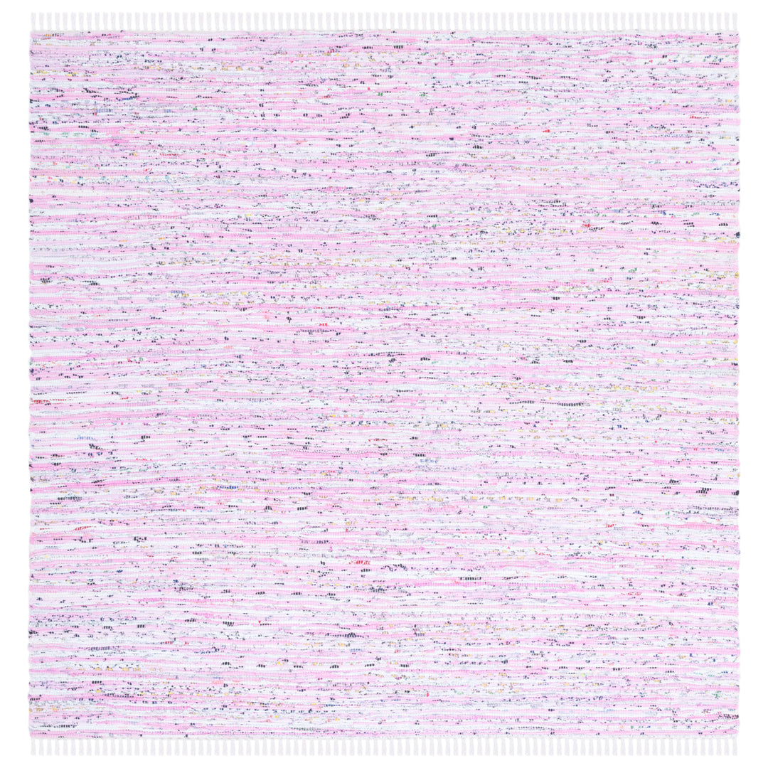 SAFAVIEH Rag Rug RAR125E Handwoven Light Pink /Multi Rug Image 11