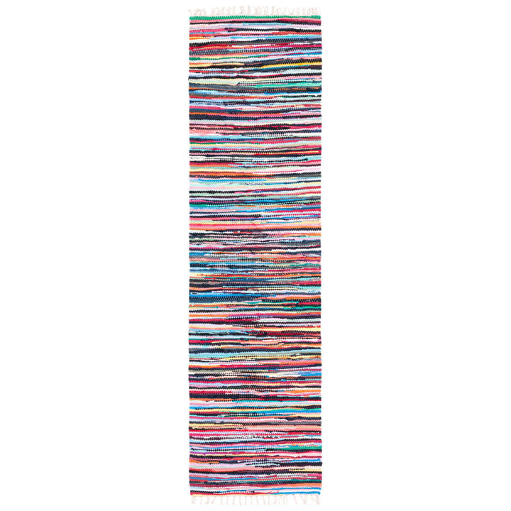 SAFAVIEH Rag Rug Collection RAR128G Handwoven Multi Rug Image 3