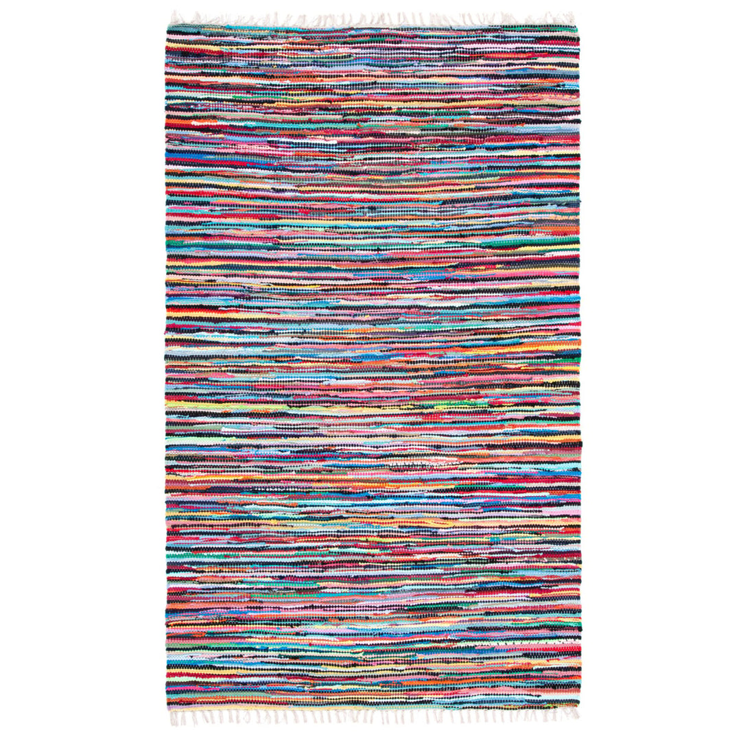 SAFAVIEH Rag Rug Collection RAR128G Handwoven Multi Rug Image 5