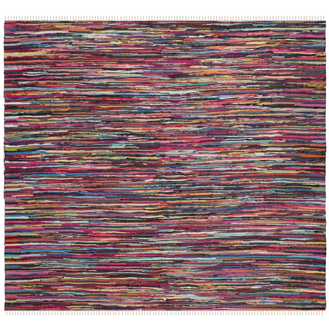 SAFAVIEH Rag Rug Collection RAR128G Handwoven Multi Rug Image 1