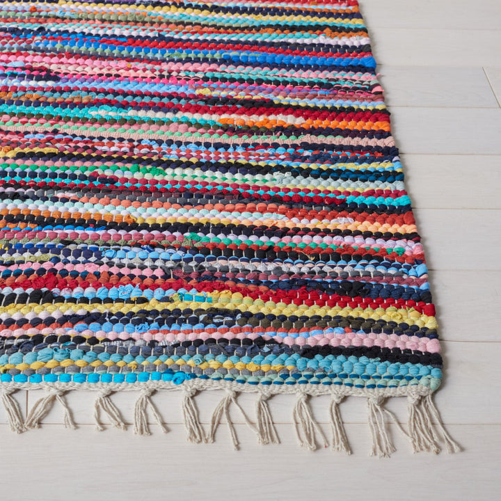 SAFAVIEH Rag Rug Collection RAR128G Handwoven Multi Rug Image 10