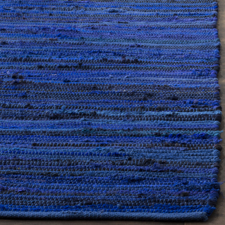 SAFAVIEH Rag Rug RAR130B Handwoven Blue / Multi Rug Image 11