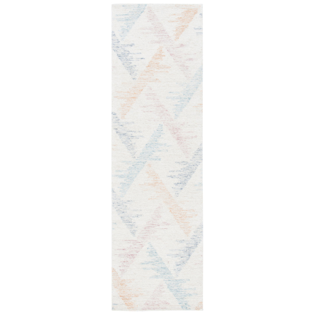 SAFAVIEH Rodeo Drive Collection RD103M Ivory / Blue Rug Image 5