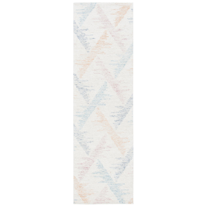 SAFAVIEH Rodeo Drive Collection RD103M Ivory / Blue Rug Image 5