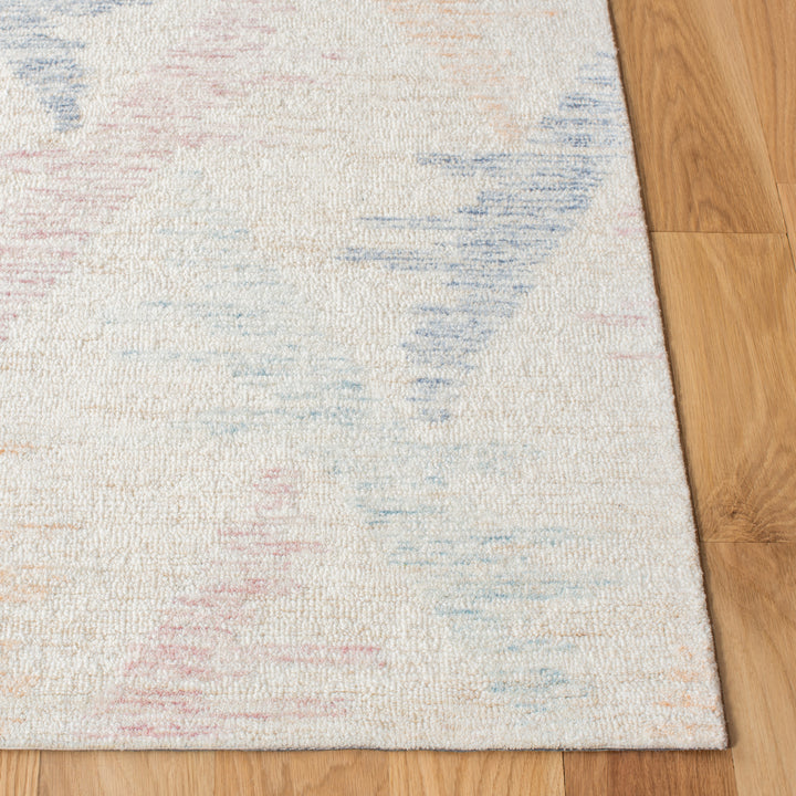 SAFAVIEH Rodeo Drive Collection RD103M Ivory / Blue Rug Image 7