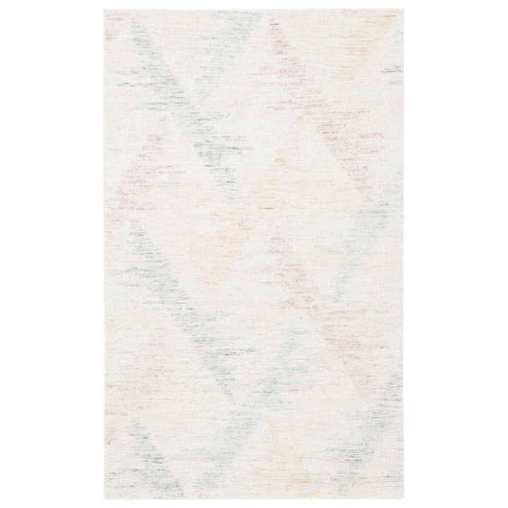 SAFAVIEH Rodeo Drive Collection RD103M Ivory / Blue Rug Image 1