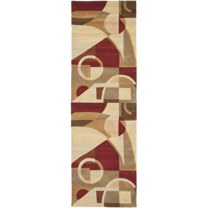 SAFAVIEH Rodeo Drive RD845A Handmade Beige / Multi Rug Image 1