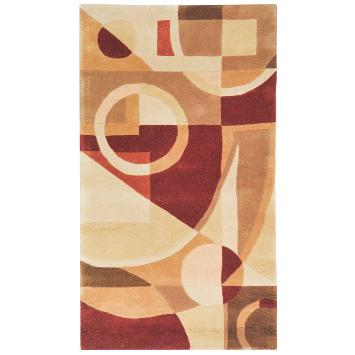 SAFAVIEH Rodeo Drive RD845A Handmade Beige / Multi Rug Image 1