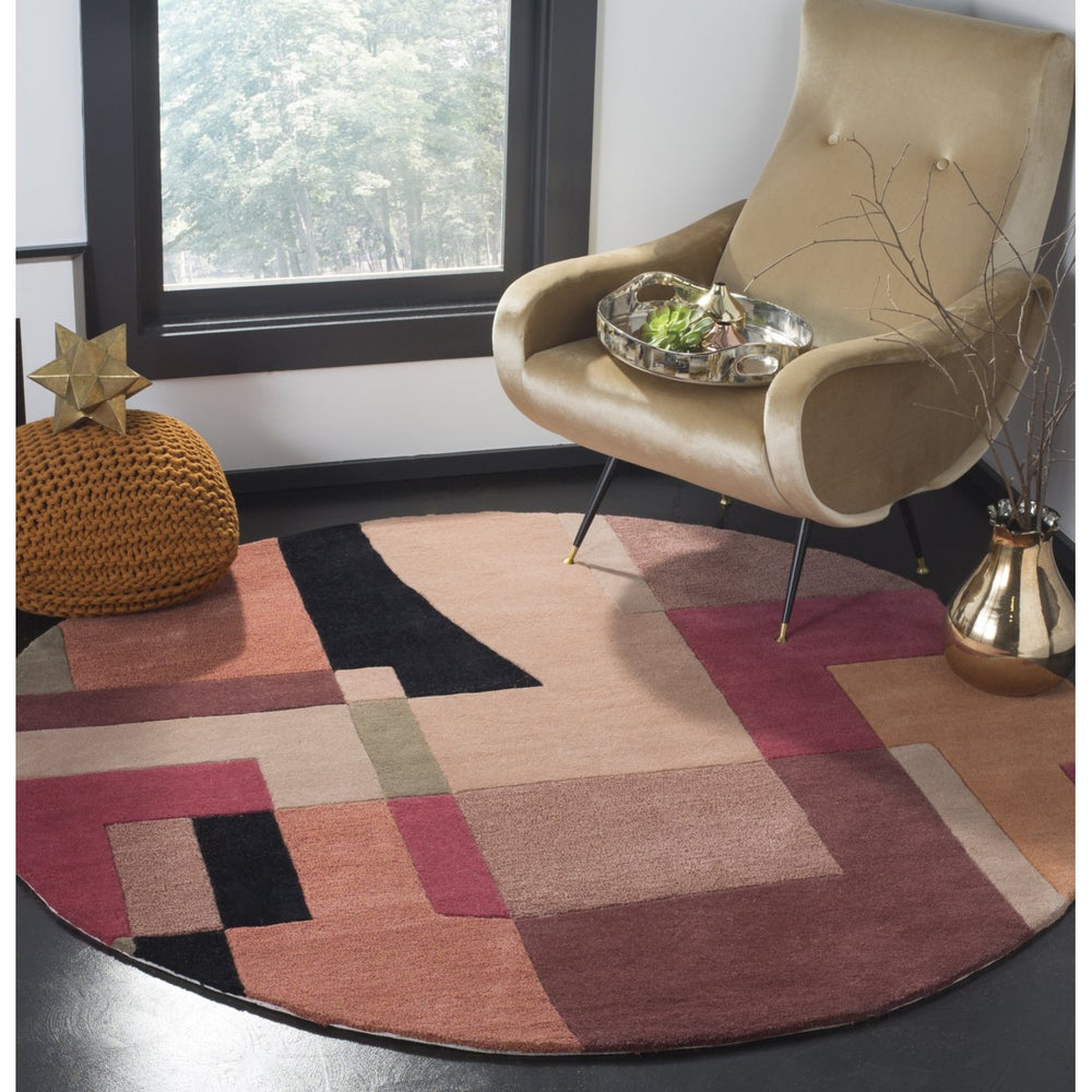 SAFAVIEH Rodeo Drive Collection RD868A Handmade Multi Rug Image 2