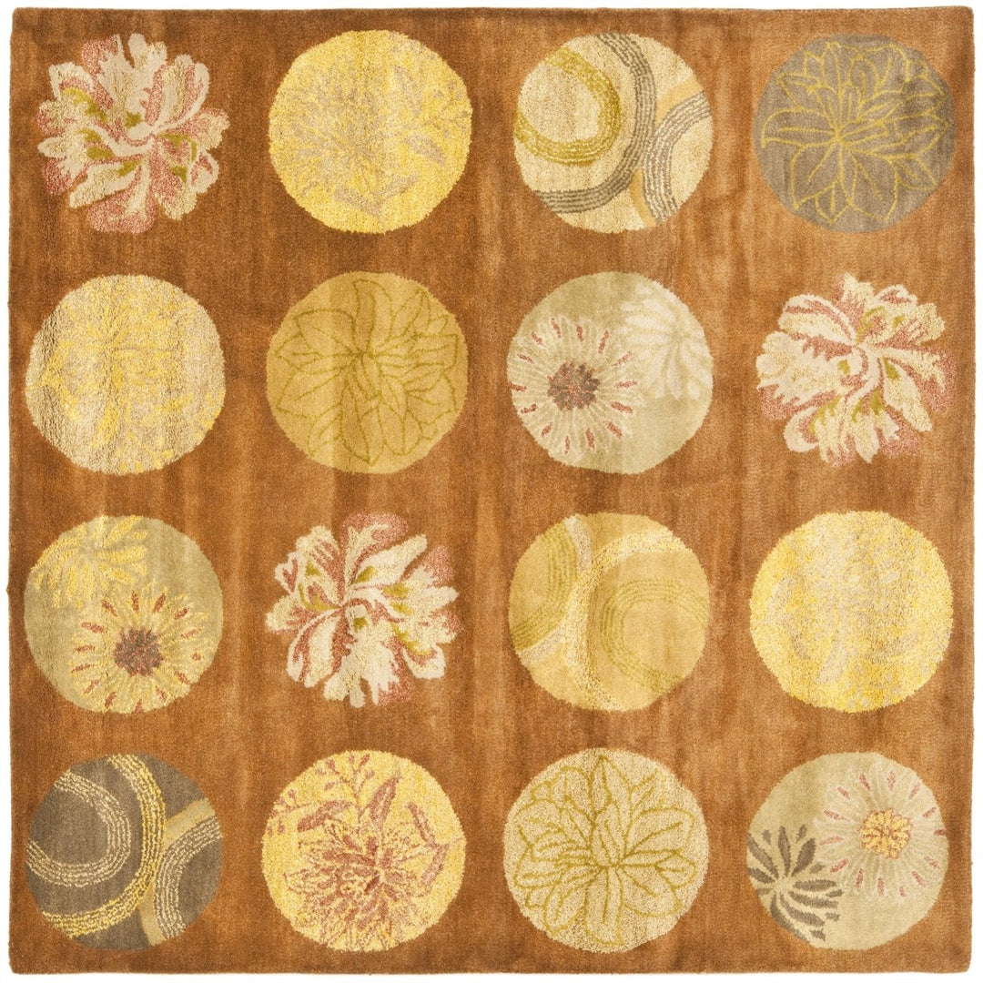 SAFAVIEH Rodeo Drive RD954A Light Brown / Multi Rug Image 4