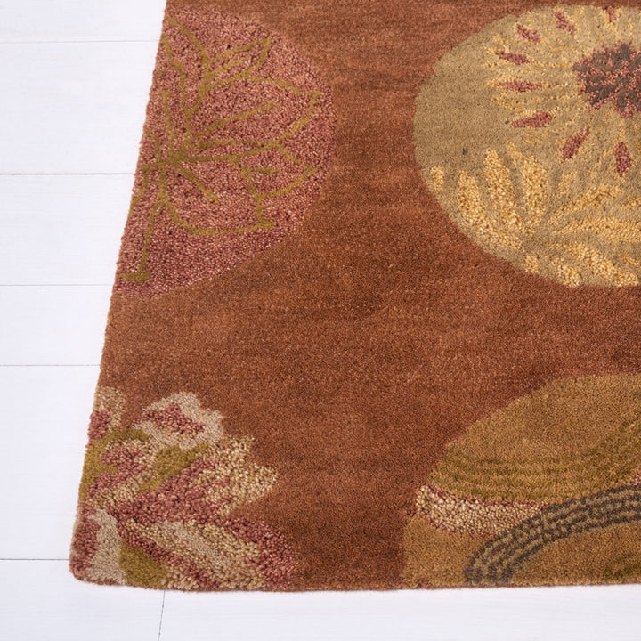 SAFAVIEH Rodeo Drive RD954A Light Brown / Multi Rug Image 5