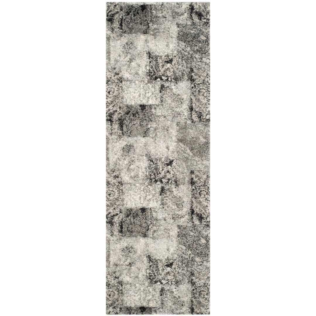 SAFAVIEH Retro Collection RET2137-1180 Cream / Grey Rug Image 1