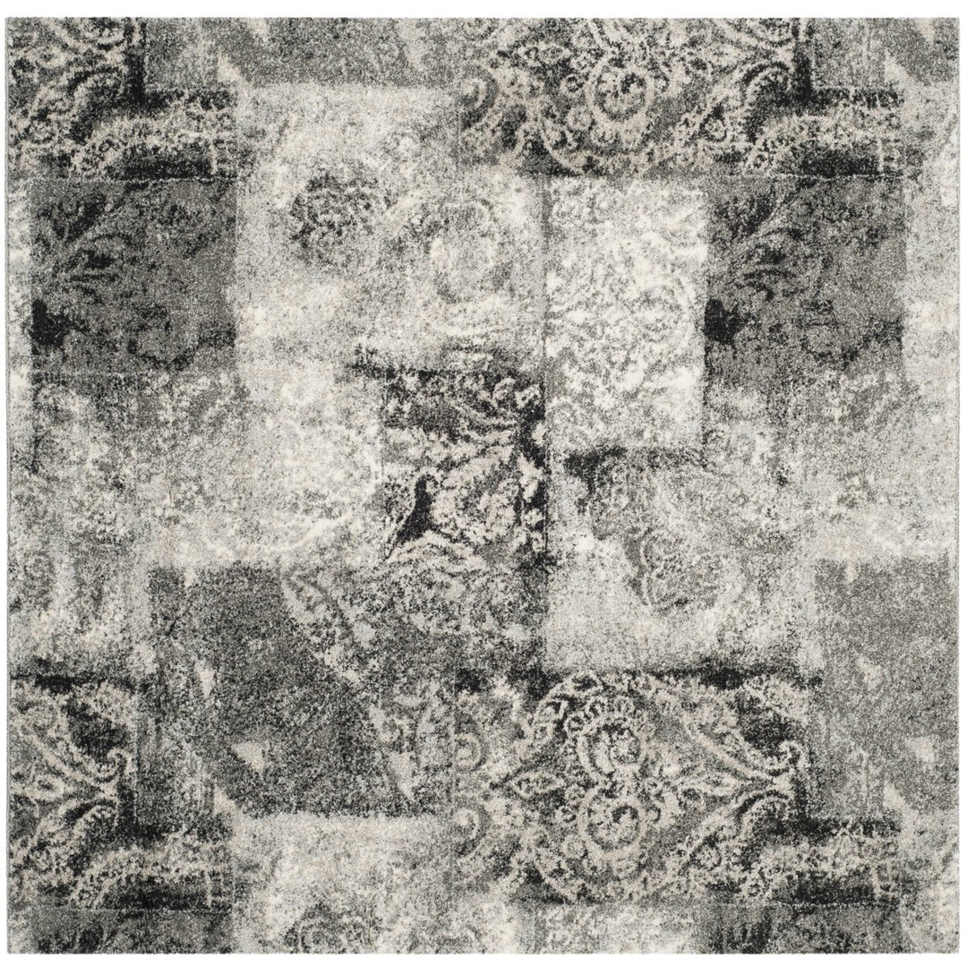 SAFAVIEH Retro Collection RET2137-1180 Cream / Grey Rug Image 1