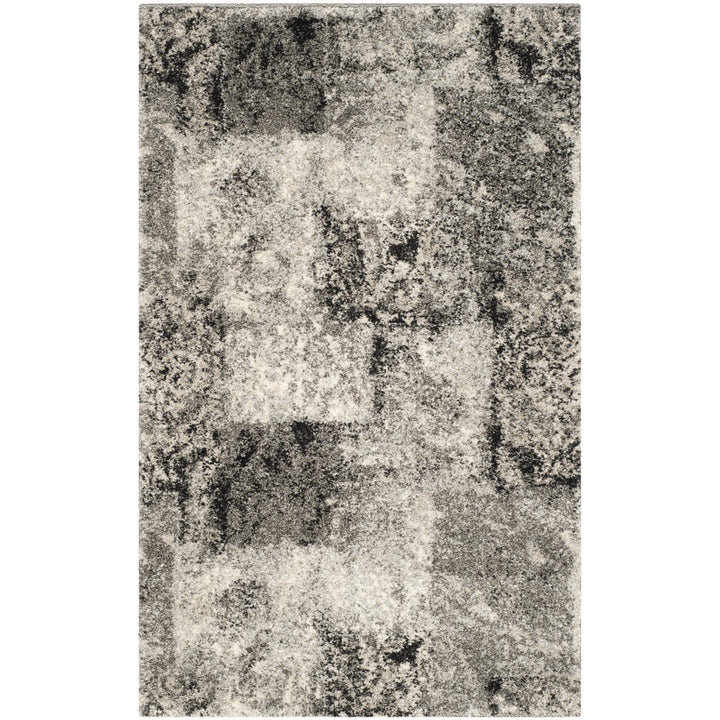 SAFAVIEH Retro Collection RET2137-1180 Cream / Grey Rug Image 1