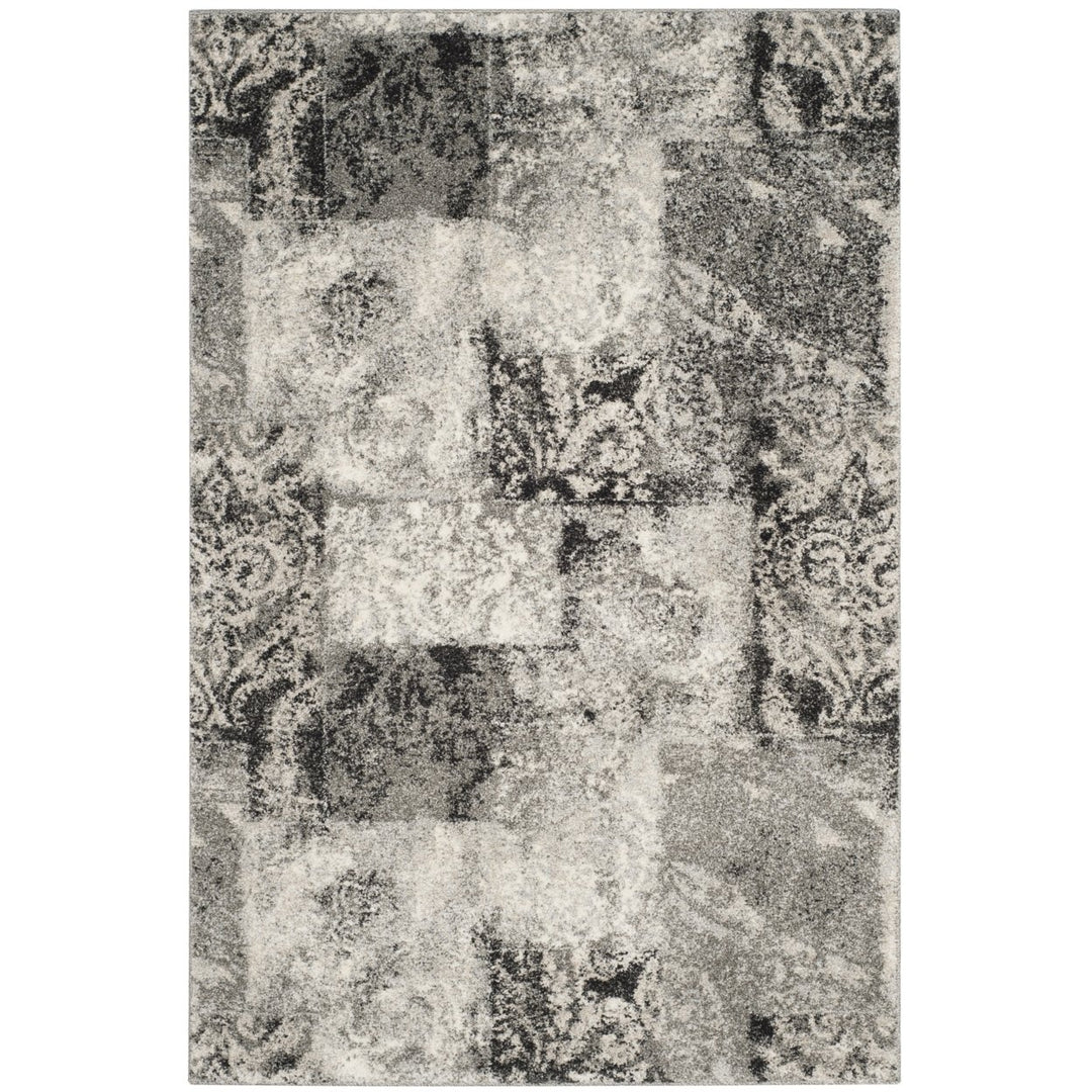 SAFAVIEH Retro Collection RET2137-1180 Cream / Grey Rug Image 9