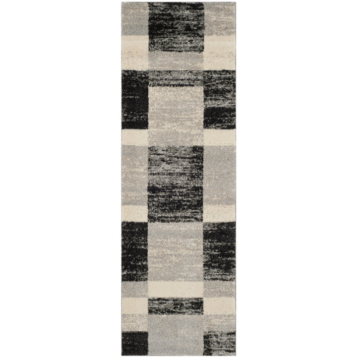 SAFAVIEH Retro RET2692-9079 Black / Light Grey Rug Image 3