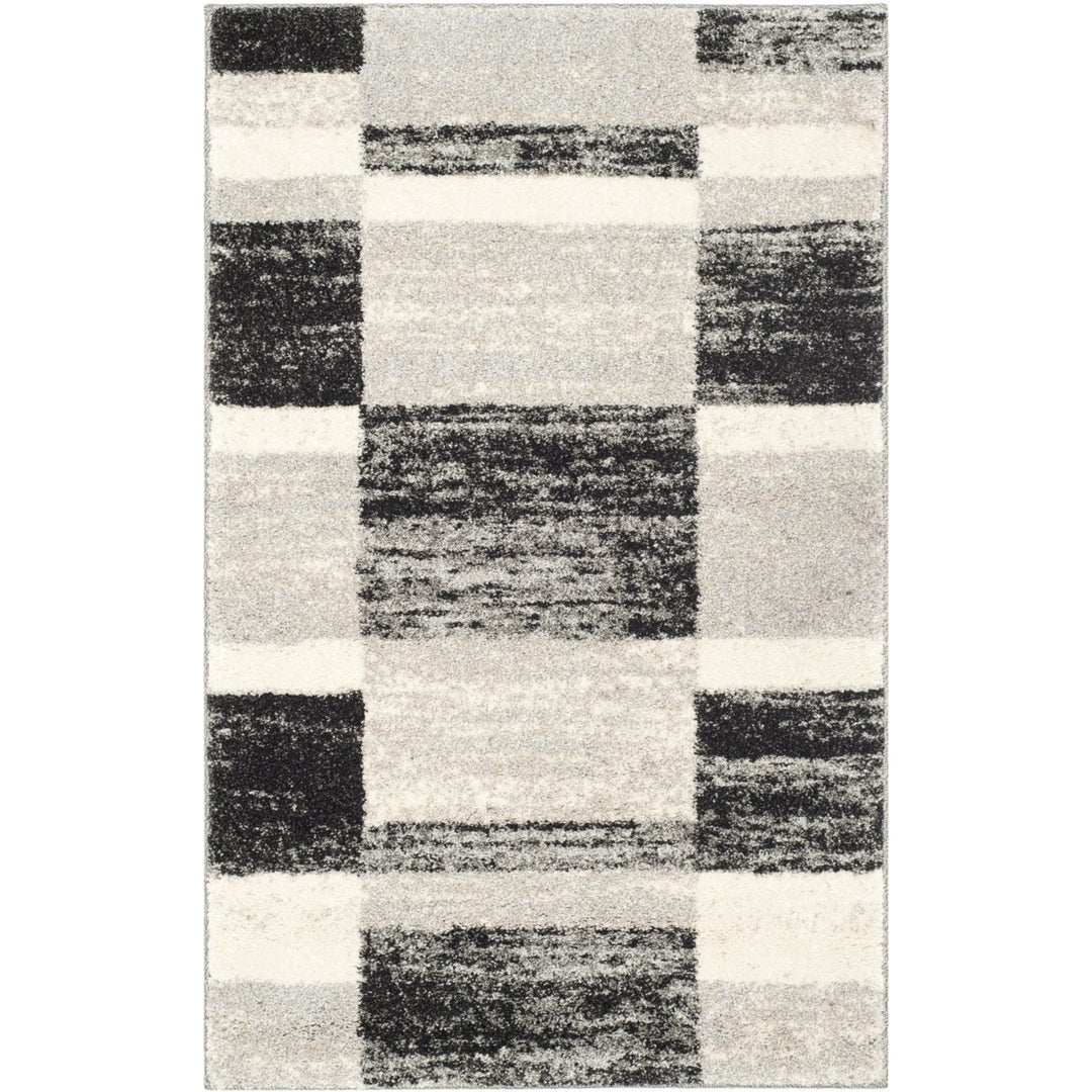 SAFAVIEH Retro RET2692-9079 Black / Light Grey Rug Image 1