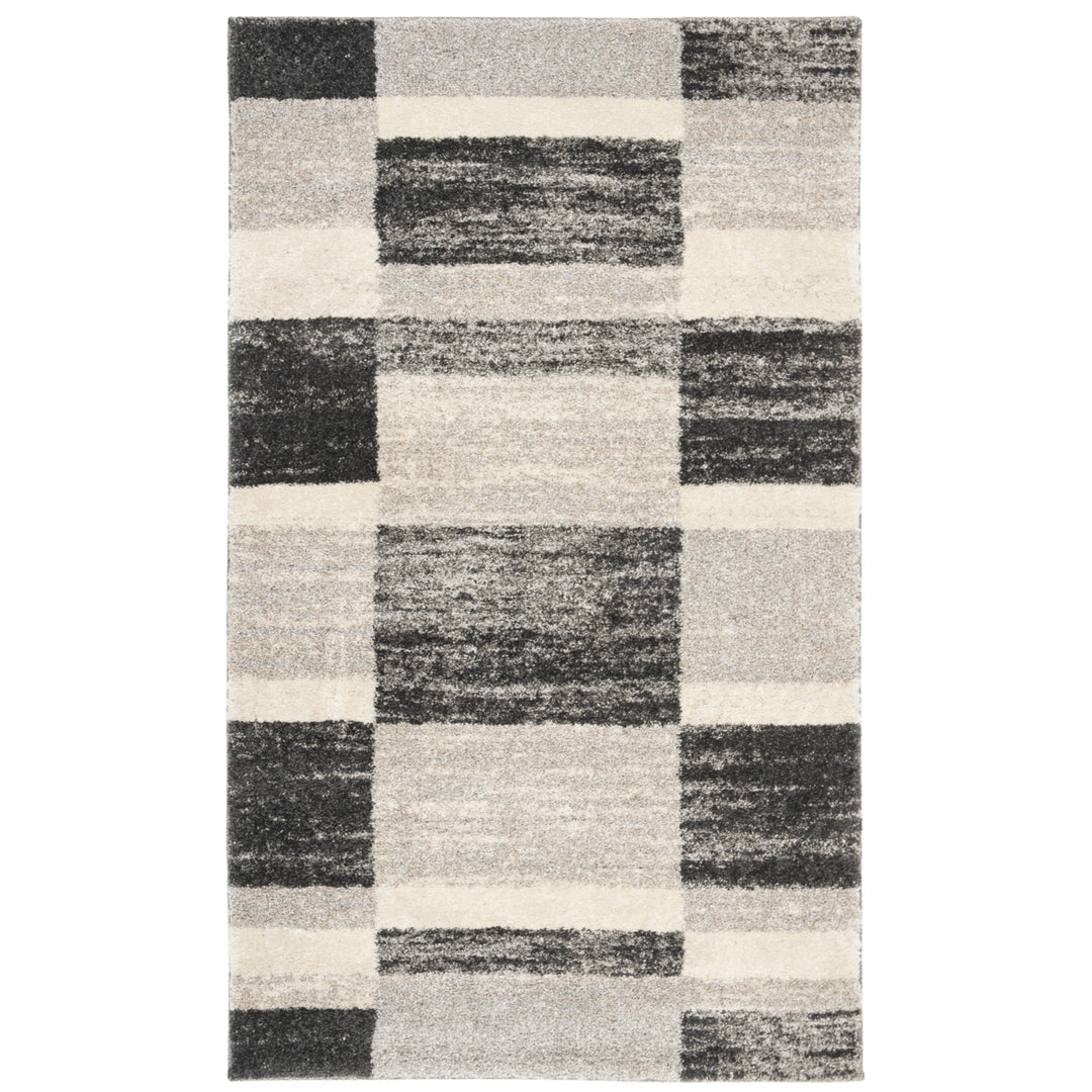 SAFAVIEH Retro RET2692-9079 Black / Light Grey Rug Image 5