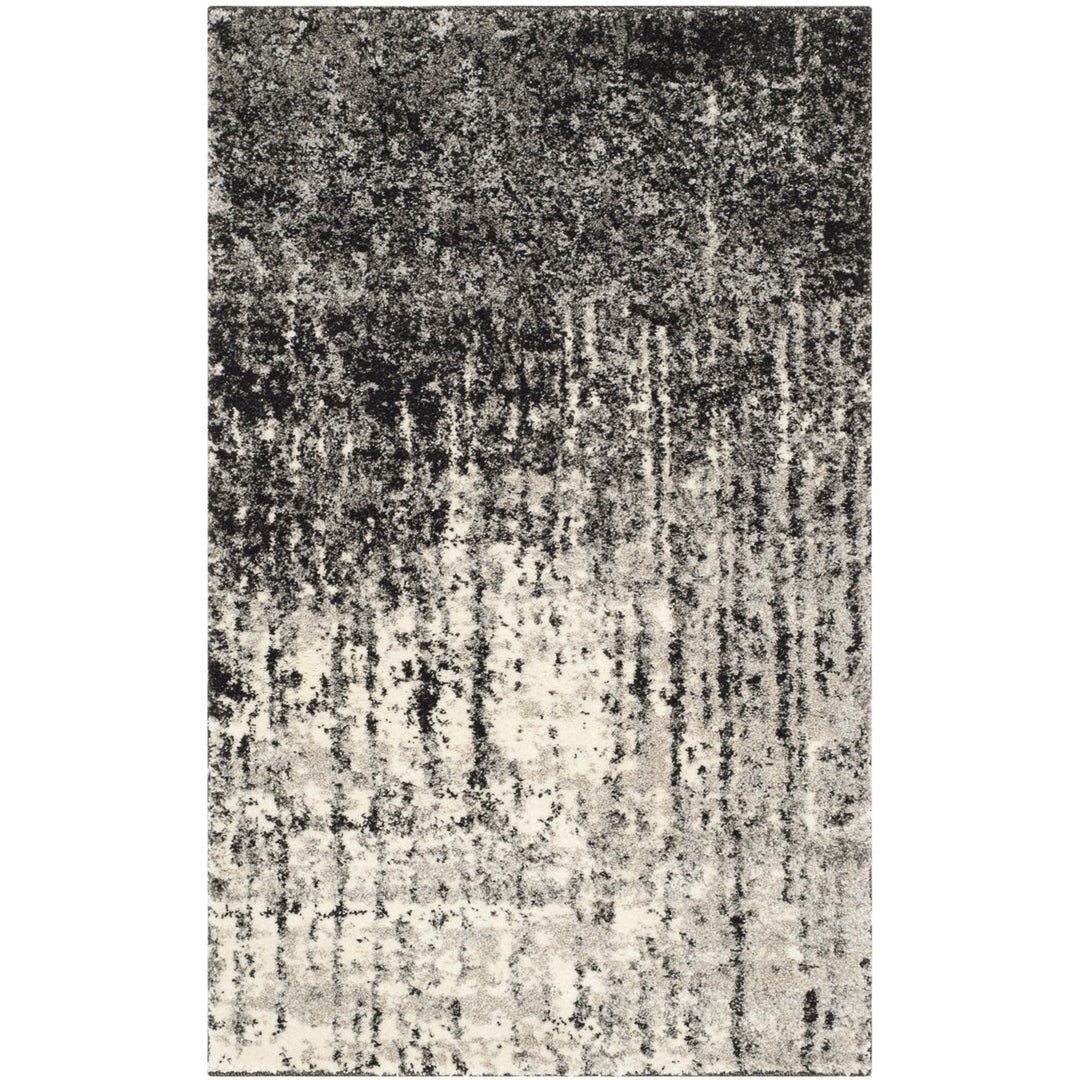 SAFAVIEH Retro RET2770-9079 Black / Light Grey Rug Image 1