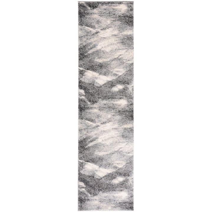 SAFAVIEH Retro Collection RET2891-8012 Grey / Ivory Rug Image 1