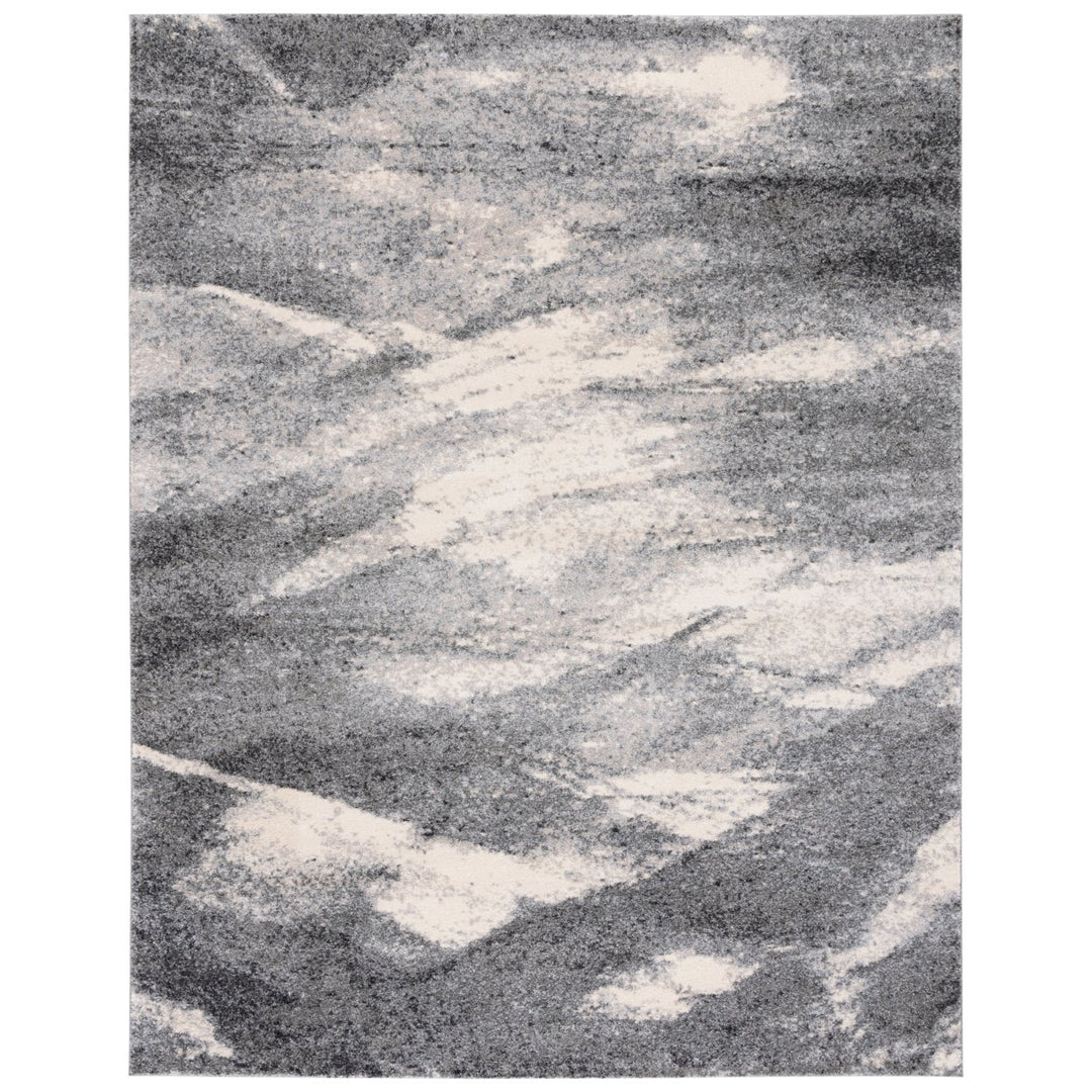 SAFAVIEH Retro Collection RET2891-8012 Grey / Ivory Rug Image 1