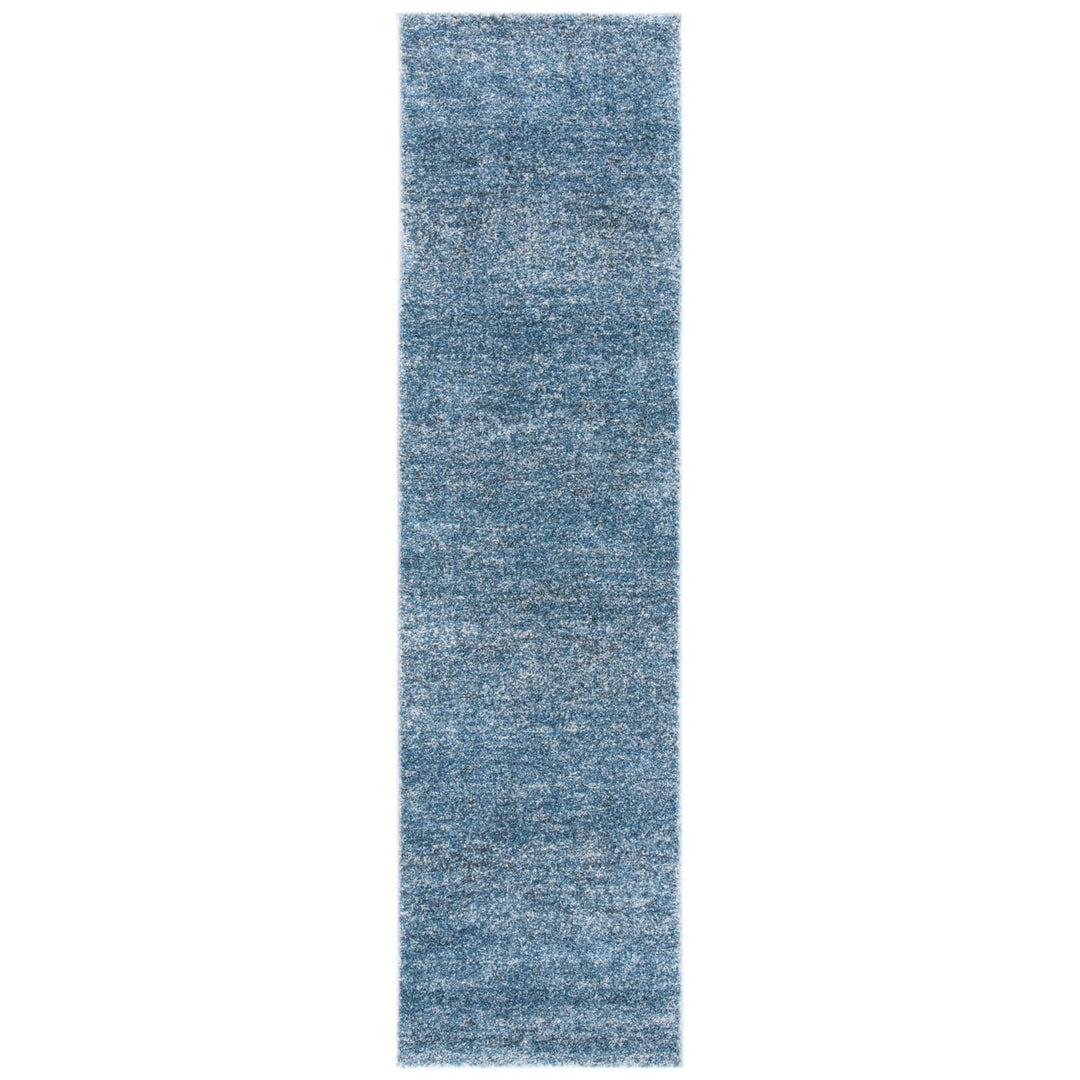 SAFAVIEH Retro Collection RET560M Blue / Grey Rug Image 5