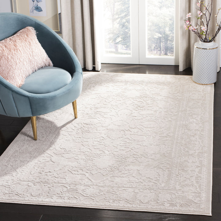 SAFAVIEH Reflection Collection RFT665D Creme / Ivory Rug Image 1