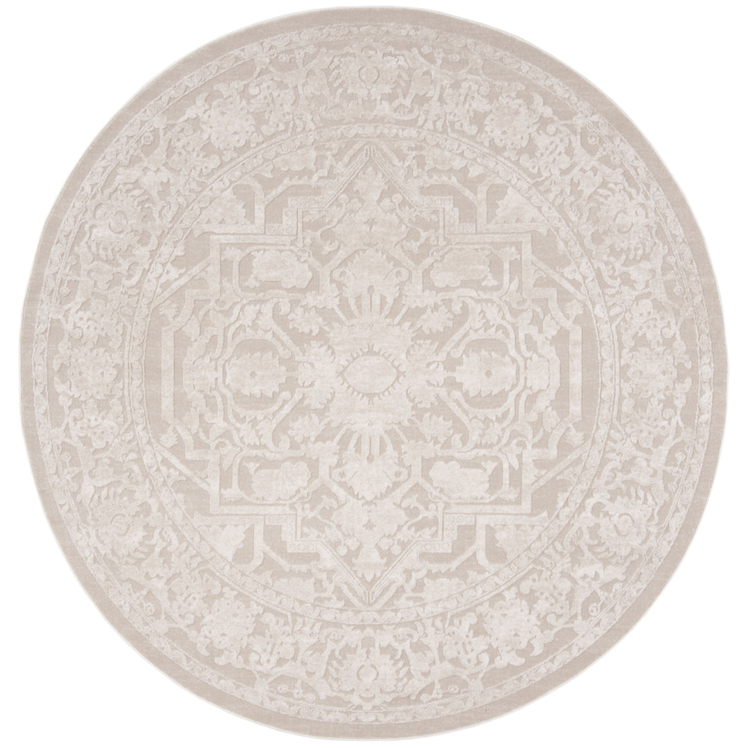 SAFAVIEH Reflection Collection RFT665D Creme / Ivory Rug Image 4