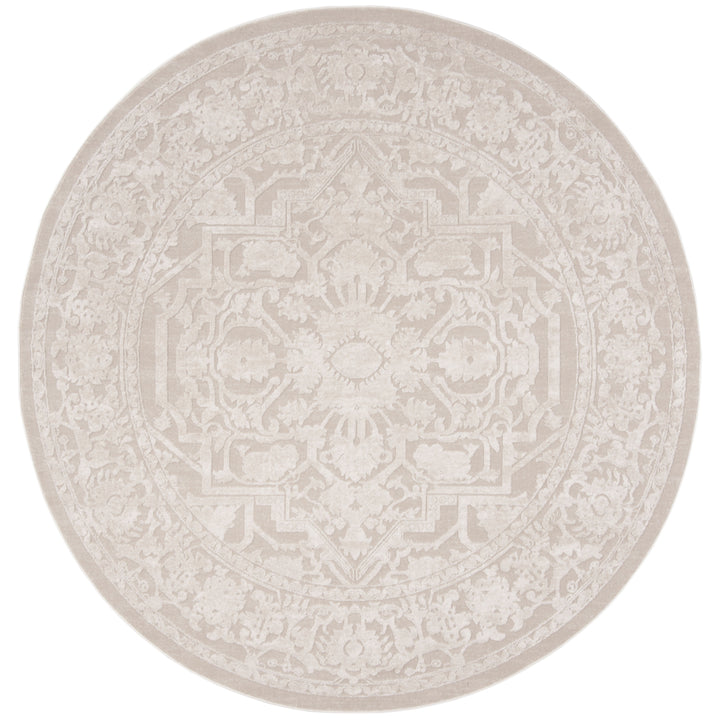 SAFAVIEH Reflection Collection RFT665D Creme / Ivory Rug Image 4