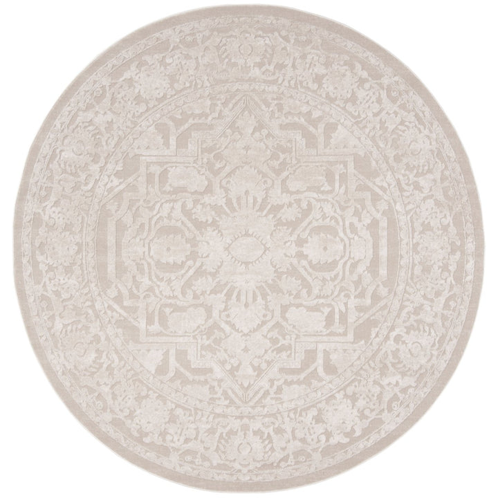 SAFAVIEH Reflection Collection RFT665D Creme / Ivory Rug Image 1