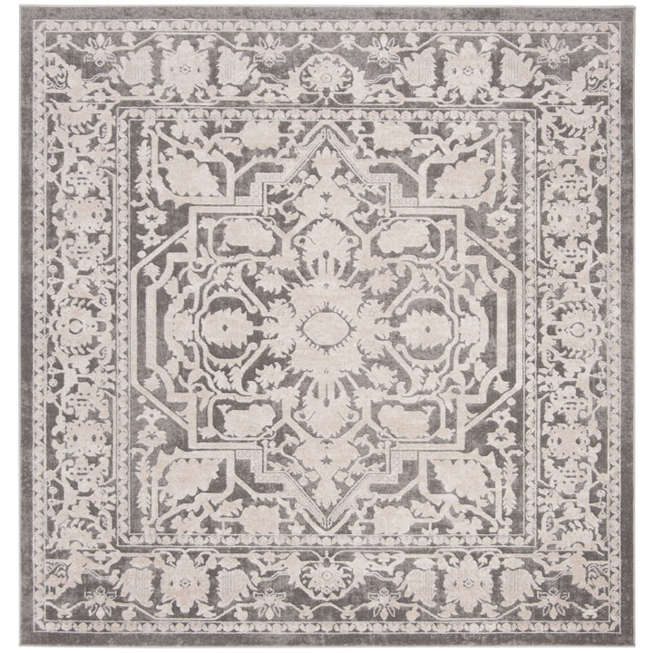 SAFAVIEH Reflection RFT665B Dark Grey / Cream Rug Image 6